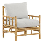 paris prix Fauteuil de Jardin "Cane" 88cm Naturel