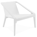 paris prix Fauteuil de Jardin "Hyppe" 74cm Blanc