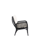 Paris Prix Fauteuil De Jardin "Moana" 80cm Noir