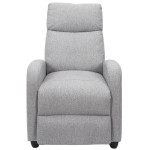 paris prix Fauteuil de Relaxation "Dream" 98cm Gris