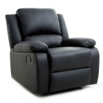 paris prix Fauteuil de Relaxation "Polo" 96cm Noir