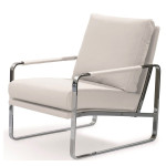 paris prix Fauteuil Design "Alexander" 100cm Blanc