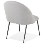 Paris Prix Fauteuil Design "Belinda" 83cm Gris