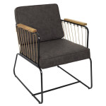 paris prix Fauteuil Design "Benson" 79cm Marron