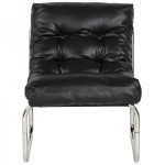 Paris Prix Fauteuil Design "Clip" 76cm Noir