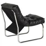 Paris Prix Fauteuil Design "Clip" 76cm Noir
