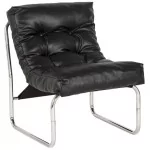 paris prix Fauteuil Design "Clip" 76cm Noir