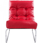 Paris Prix Fauteuil Design "Clip" 76cm Rouge