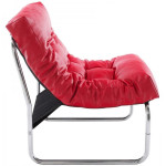 Paris Prix Fauteuil Design "Clip" 76cm Rouge