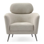 paris prix Fauteuil Design "Damien" 86cm Beige