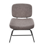 Paris Prix Fauteuil Design "Detroit" 74cm Gris
