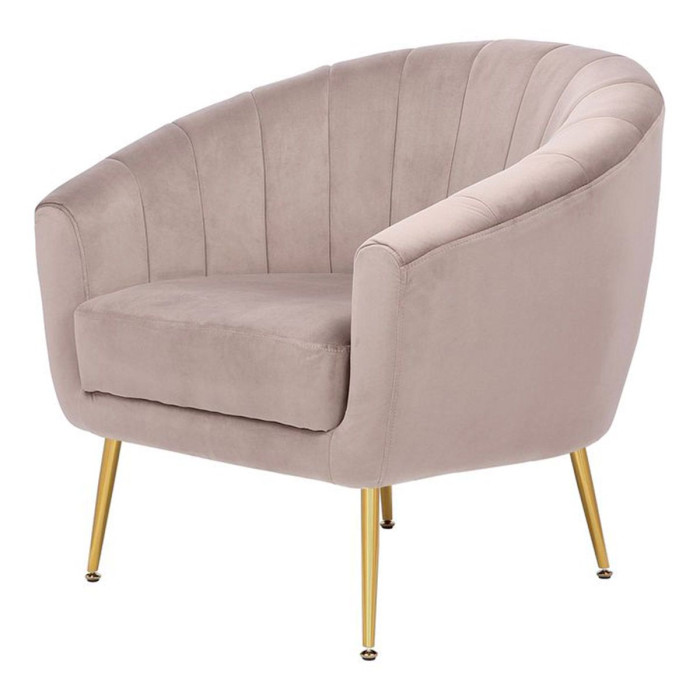 Paris Prix Fauteuil Design "Doreen" 88cm Taupe