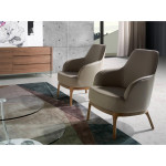 Paris Prix Fauteuil Design "Iona" 90cm Naturel