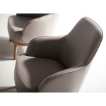 Paris Prix Fauteuil Design "Iona" 90cm Naturel