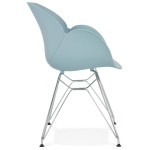 Paris Prix Fauteuil Design "Katana" 82cm Bleu