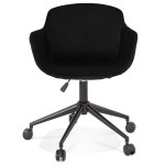 Paris Prix Fauteuil Design "Laurie" 80cm Noir