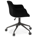 Paris Prix Fauteuil Design "Laurie" 80cm Noir