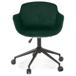 Paris Prix Fauteuil Design "Laurie" 80cm Vert & Noir