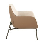 Paris Prix Fauteuil Design "Major" 84cm Crème