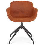 Paris Prix Fauteuil Design "Milano" 80cm Marron