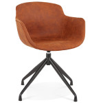 paris prix Fauteuil Design "Milano" 80cm Marron