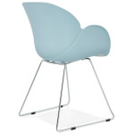 Paris Prix Fauteuil Design "Moshi" 87cm Bleu