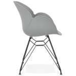 Paris Prix Fauteuil Design "Nasa" 82cm Gris
