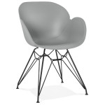 paris prix Fauteuil Design "Nasa" 82cm Gris