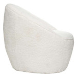 Paris Prix Fauteuil Design "Romi" 77cm Blanc