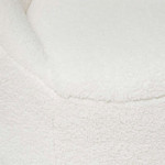 Paris Prix Fauteuil Design "Romi" 77cm Blanc