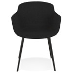 Paris Prix Fauteuil Design "Sead" 80cm Noir
