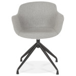 Paris Prix Fauteuil Design "Sucomba" 80cm Gris