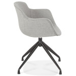 Paris Prix Fauteuil Design "Sucomba" 80cm Gris