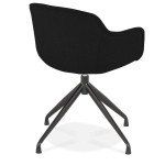 Paris Prix Fauteuil Design "Sucomba" 80cm Noir
