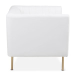 Paris Prix Fauteuil Design "Taylor" 84cm Blanc
