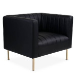 Paris Prix Fauteuil Design "Taylor" 84cm Noir