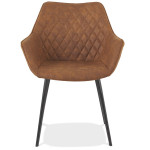 Paris Prix Fauteuil Design "Wanda" 80cm Marron