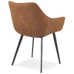 Paris Prix Fauteuil Design "Wanda" 80cm Marron