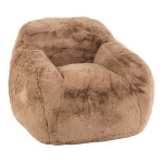 paris prix Fauteuil en Tissu "Cutie" 99cm Taupe