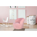 Paris Prix Fauteuil Enfant Design "Nanny" 47cm Rose