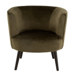 Paris Prix Fauteuil Lounge Design "Cuve" 79cm Vert