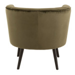 Paris Prix Fauteuil Lounge Design "Cuve" 79cm Vert