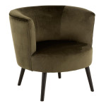 paris prix Fauteuil Lounge Design "Cuve" 79cm Vert