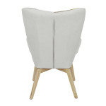 Paris Prix Fauteuil Patchwork "Helsinki" 99cm Jaune