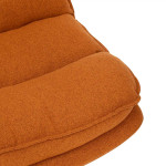 Paris Prix Fauteuil Pivotant "Harper" 87cm Ambre