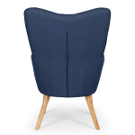 Paris Prix Fauteuil Scandinave "Aimee" 67cm Bleu