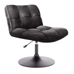 paris prix Fauteuil Vintage Design "Indus" 89cm Noir