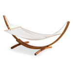 Paris Prix Hamac En Bois "Hedvig" 315cm Blanc