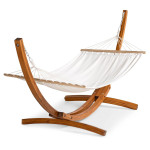 paris prix Hamac en Bois "Hedvig" 315cm Blanc