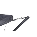 Paris Prix Hamac En Tissu "Nino" 305cm Gris